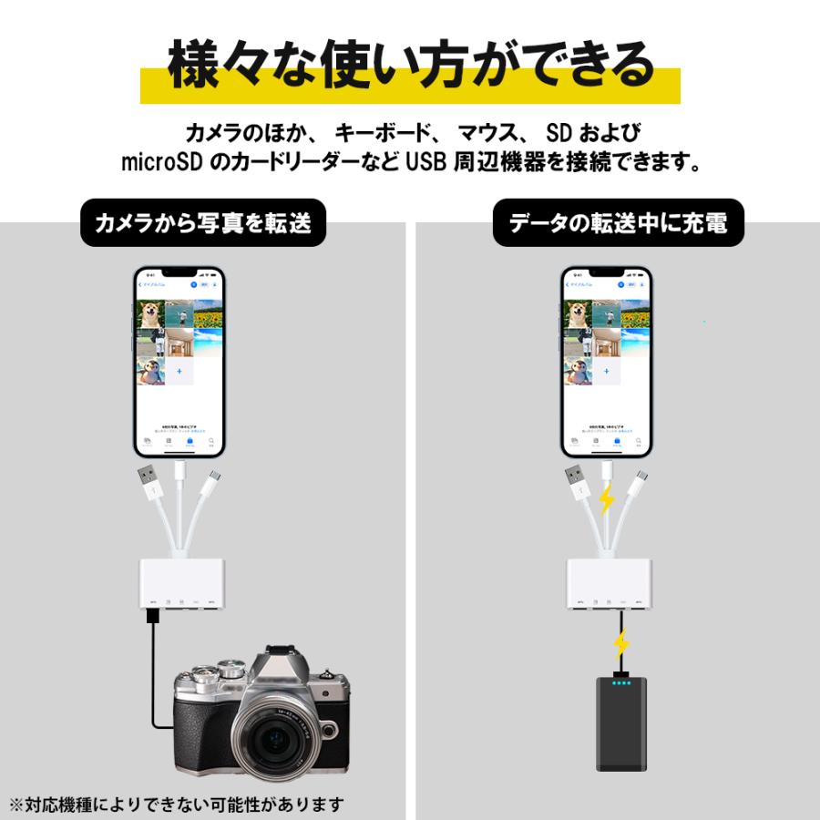 カードリーダー SD micro-SD USBメモリー アプリ不要 ハブ Type-c