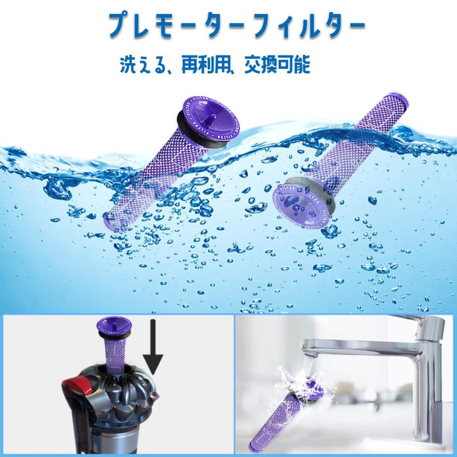 Dyson（ダイソン） v8 バッテリー 掃除機 SV10 交換用 バッテリー 大