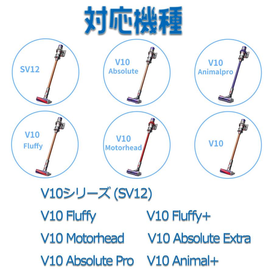 Dyson（ダイソン） v10 バッテリー 掃除機 互換品 大容量 3500mAh SV12