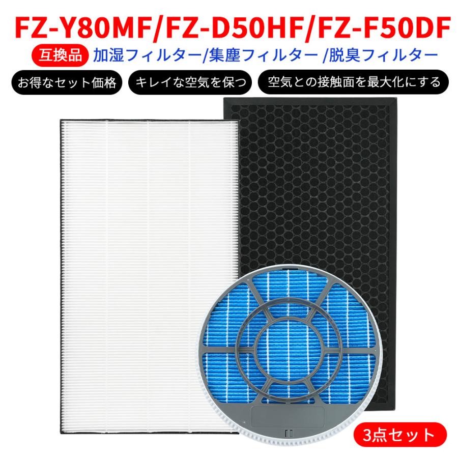 SHARP（シャープ） FZ-Y80MF 枠付き 加湿フィルターFZ-D50HF集塵