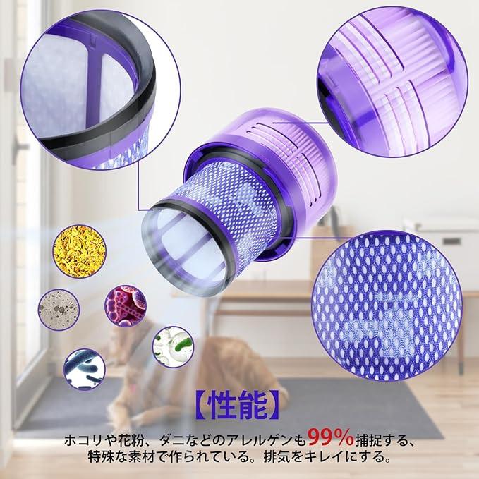 互換品】970612-01 フィルター SV18 掃除機 Digital Slim 掃除機