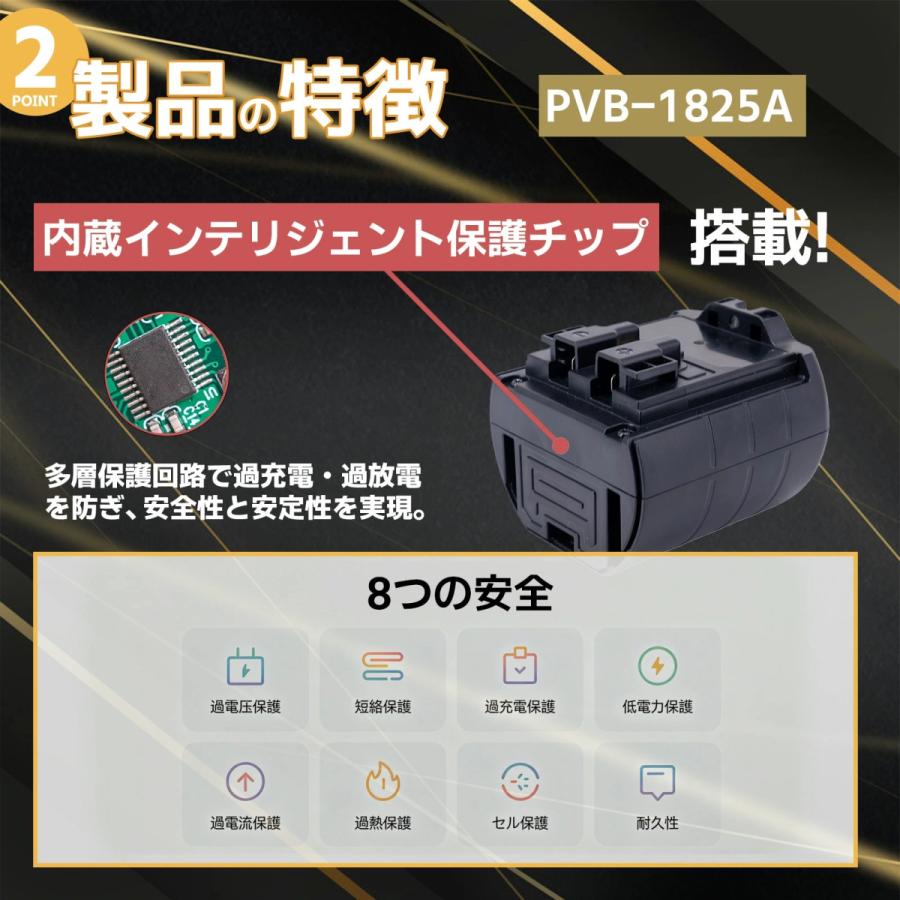 日立（HITACHI） 【互換品】PVB-1825A 日立掃除機交換用バッテリー