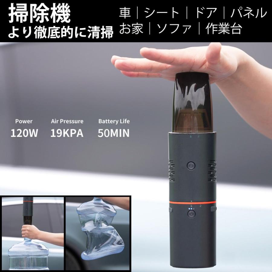 高圧洗浄機 コードレス 充電式 6in1ノズル 15200mAh 大容量バッテリー