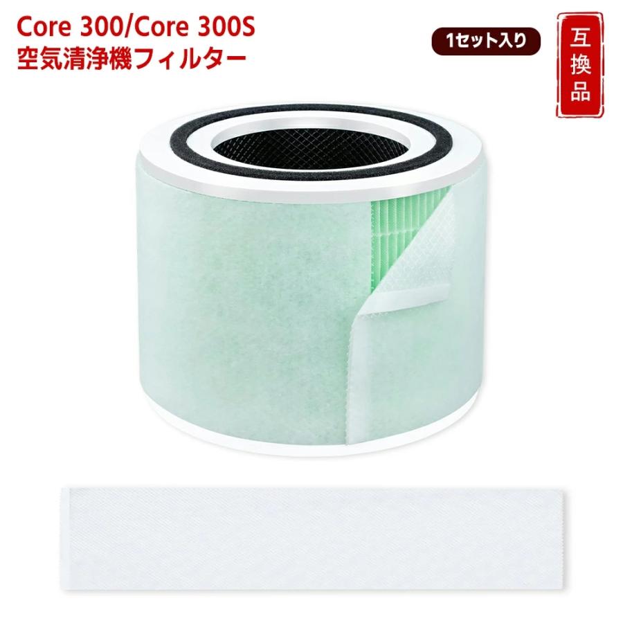 Core 300 空気清浄機フィルター Core 300S 交換フィルターCore P350空気清浄機 Core P350-RF ペット特化Core 300-RF フィルターCore 300-RF-TX 交換用フィルター | 