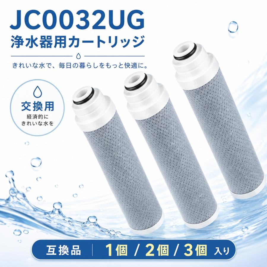 互換品】 JC0032UG 浄水器用カートリッジ タカギ対応 標準型 JC0036UG