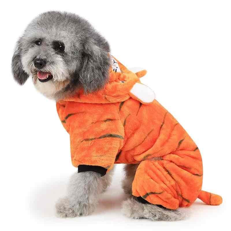 犬服 ドッグウェア トラ とら 虎 寅 着ぐるみ 干支 年賀状 暖かい ロンパース Tiger Best Bite 通販 Yahoo ショッピング