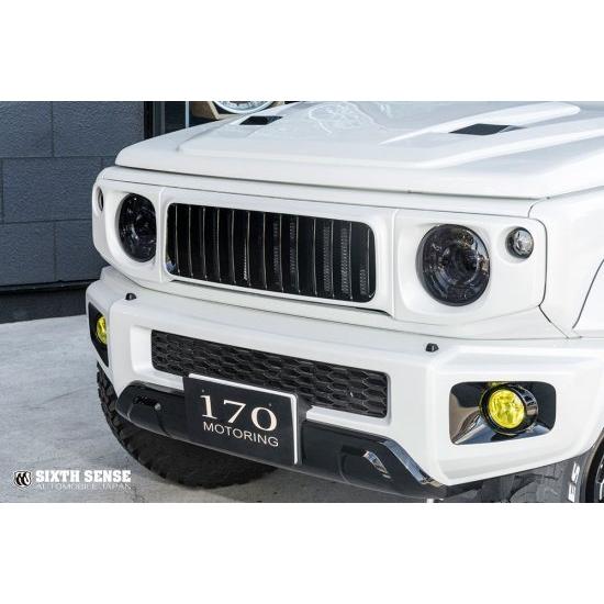 ジムニー シエラ JB64W JB74W JB75Wフロントグリル 未塗装 エクスプロージョン フロントグリル ジムニー JB64W ジムニーシエラ