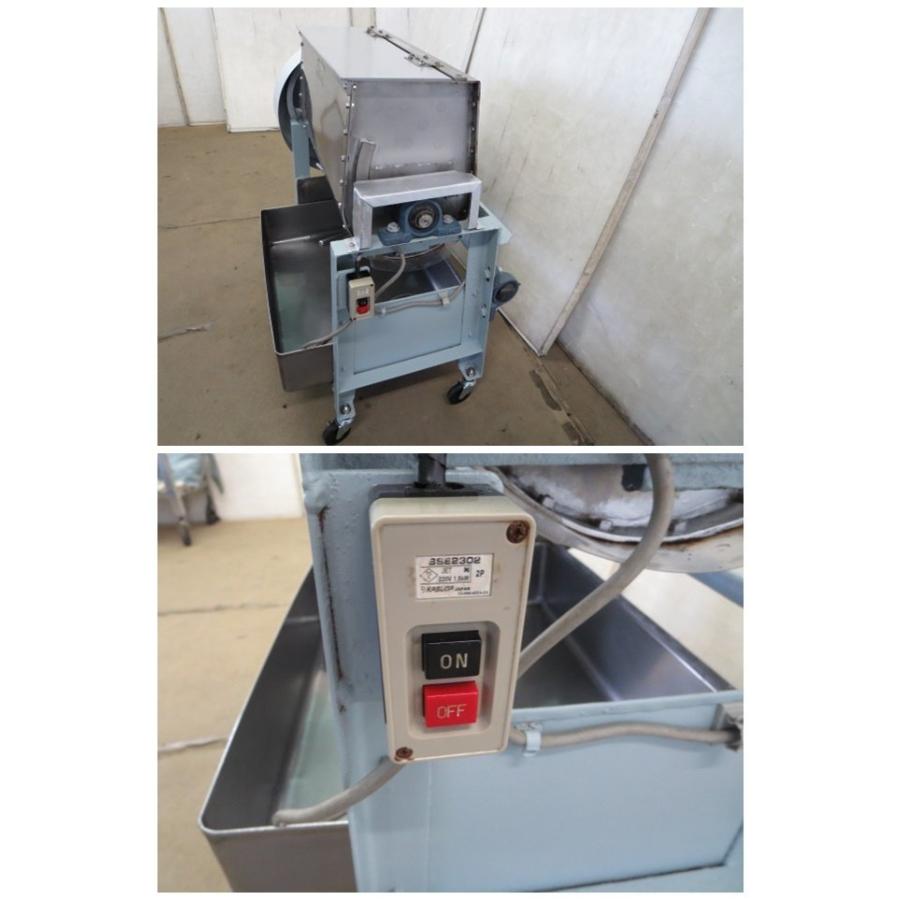▽福井工作所 手打式製麺機 練り機(ピン式)8kg用 営業所止め[0208DT