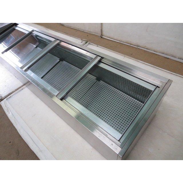 ▽大穂製作所 炉端焼き ステンレス 冷蔵ネタケース[0212AH]7AY