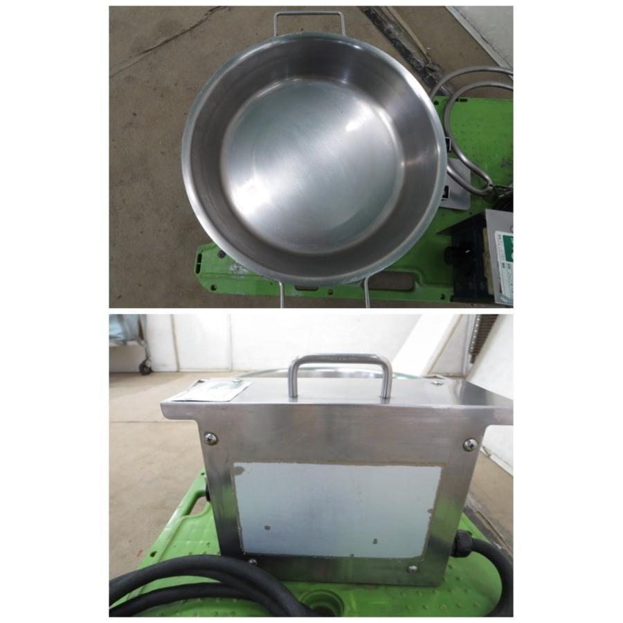 ▽ホシザキ 電気フライヤー カセット式 卓上タイプ 天ぷら用 FL-3TBH