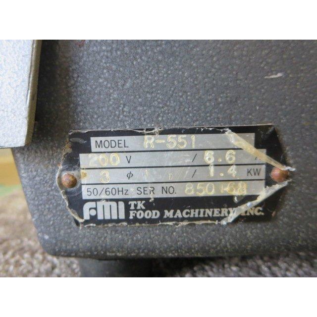 ▽FMI/エフエムアイ ロボクープ カッターミキサー R-551 3相200V