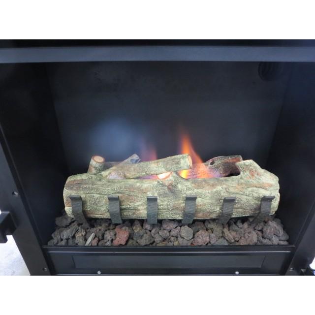 ▽ダンロックス 疑似薪暖炉 ガスストーブ LP 定価75万円[0324CI ▽ダンロックス 疑似薪暖炉 ガスストーブ LP 定価75万円[0324CI