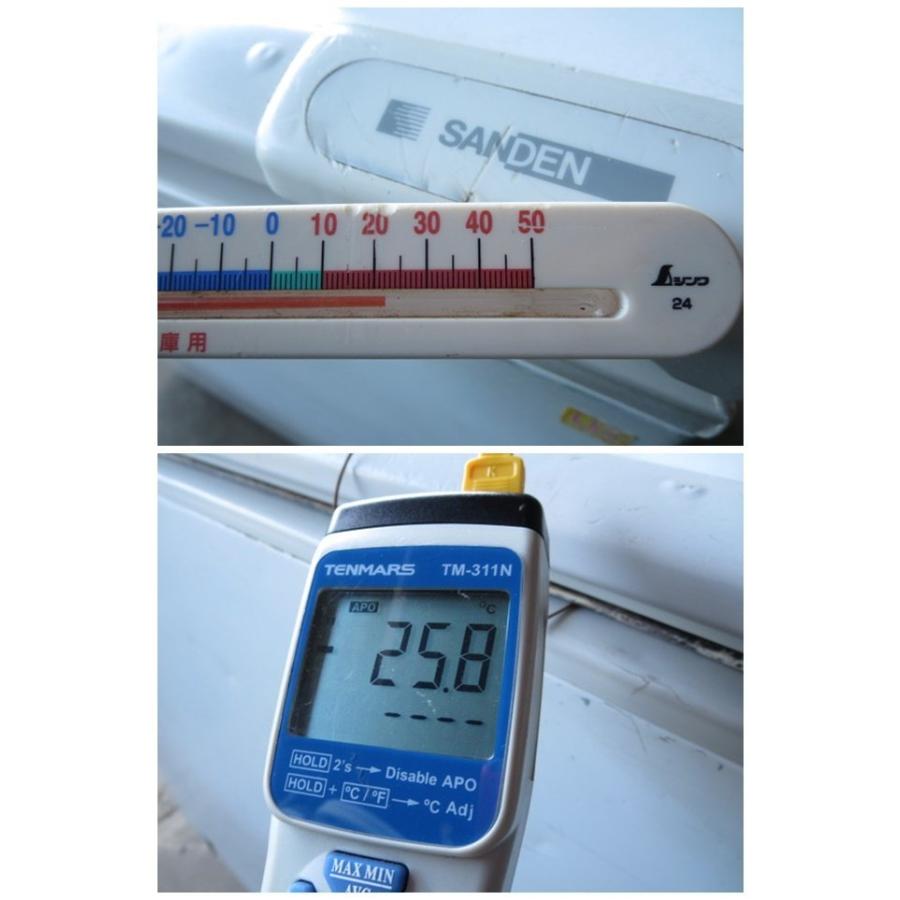 SANDEN サンデン 業務用 冷凍ストッカー 358L SH-360X 2007年製 カギなし【ユーズドユーズ名古屋天白店】 J747 ▽サンデン 358L 冷凍ストッカー/チェストフリーザー SH-360X[0513CH
