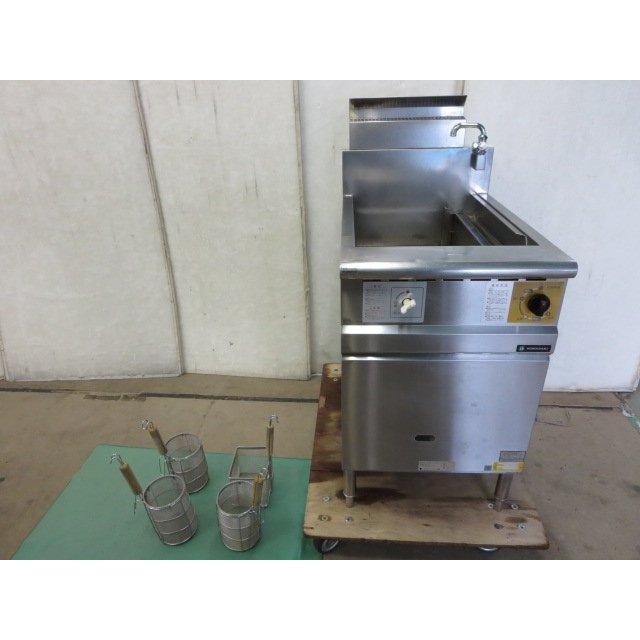 ▽コメットカトウ ゆで麺機 CMR2-6D ガス式 6デボ LPガス用[0630AI]7CY