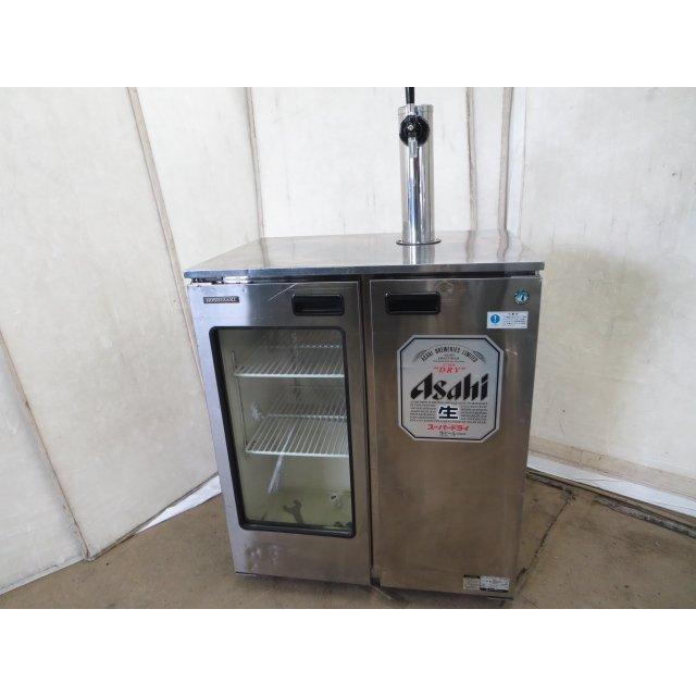 ▽ホシザキ 生ビールサーバー DBF-10SR 空冷式 冷蔵庫付[0705BT]7BY!-1