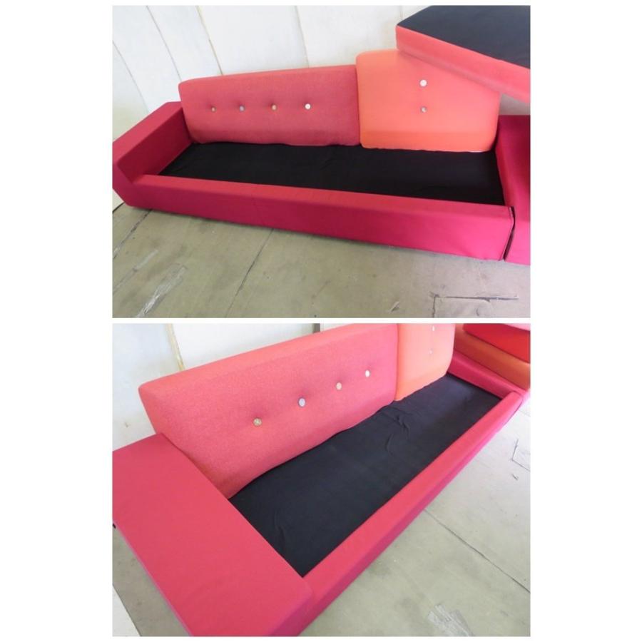 ▽Vitra ポルダーソファ 幅335×奥行100cm 引取限定 静岡県[0709AI]7CS