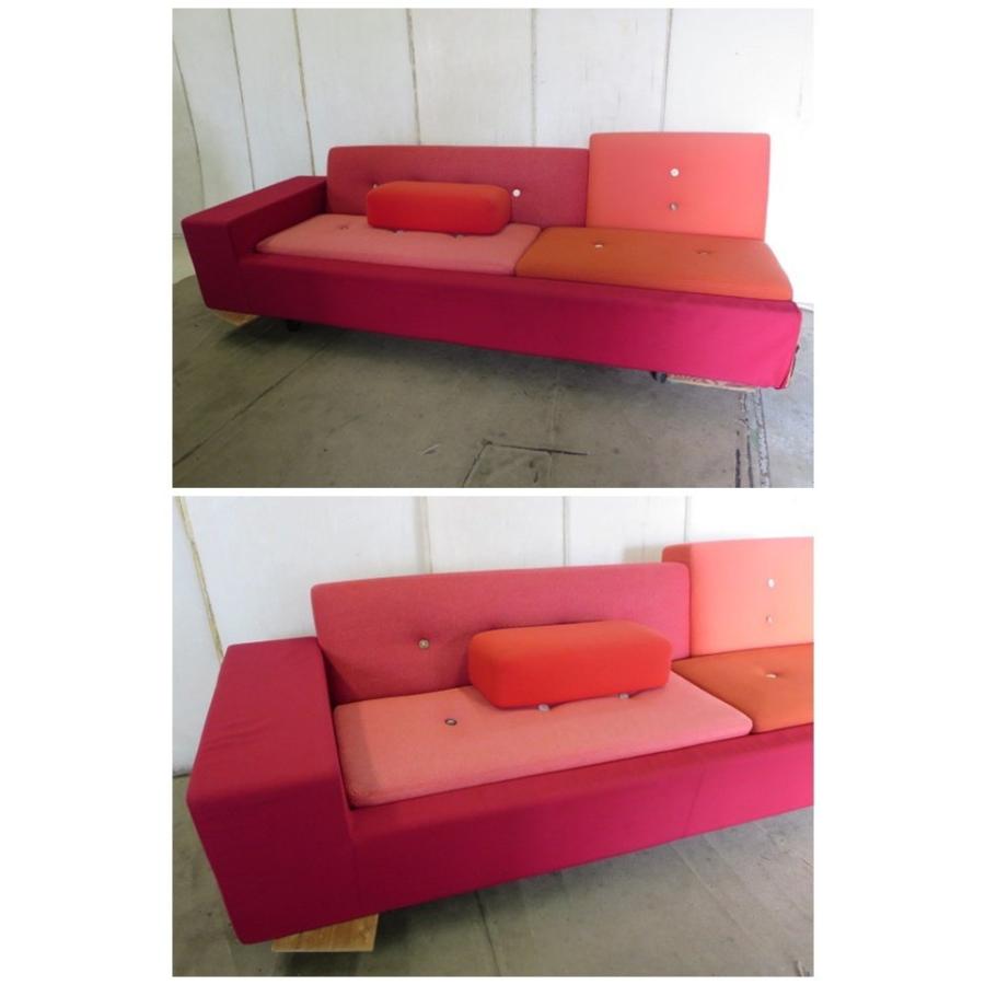 ▽Vitra ポルダーソファ 幅335×奥行100cm 引取限定 静岡県[0709AI]7CS