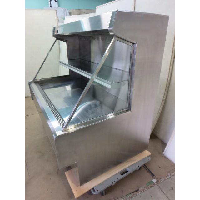 ▽和田製作所 オープン冷蔵ショーケース TL-710 ステンレス仕上げ 3相