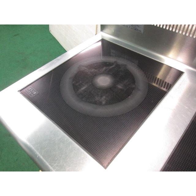 ホシザキ（HOSHIZAKI） 2連IHコンロ HIH-55TB 3相200V 5kw×2(1020EI