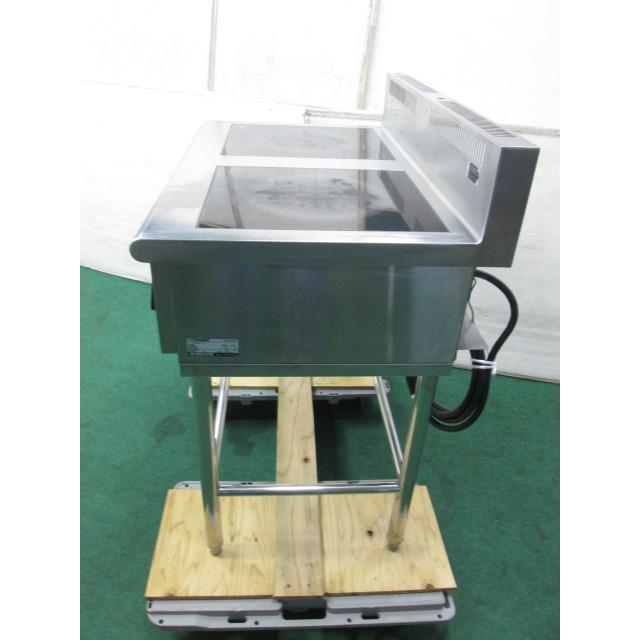 ホシザキ（HOSHIZAKI） 2連IHコンロ HIH-55TB 3相200V 5kw×2(1020EI