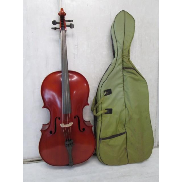 鈴木チェロNO.72 弓、ソフトケース付き チェロ 4/4スズキ No.72（弓