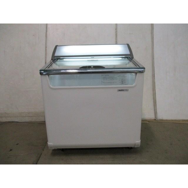 SANYO　森永アイスクリーム　冷凍ショーケース　SCR-075G　　現状品 SANYO 森永アイスクリーム 冷凍ショーケース SCR-075G 現状品