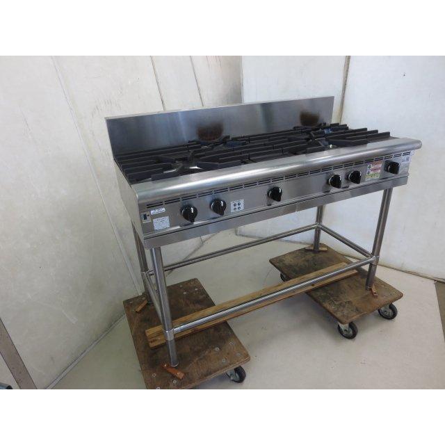 ▽フジマック 業務用 ガステーブルレンジ FGTNS126022 内管式4口 ▽フジマック 業務用 ガステーブルレンジ FGTNS126022 内管式4口