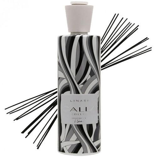 送料無料  リナーリ ディフューザー アートコレクション カラー 500ml ブラックスティック LINARI  【営業日13時まで当日発送】 並行輸入品 リナーリ ディフューザー アートコレクション カラー 500ml