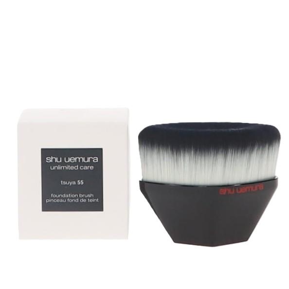 単品OK シュウウエムラ　ファンデーション　ブラシ　セット shu uemura（シュウ ウエムラ） ツヤ 55 ファンデーション ブラシ 国内