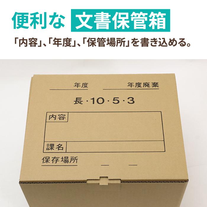 ダンボール　段ボール箱　収納　A4　(0010)　文書保存　書類収納　20枚