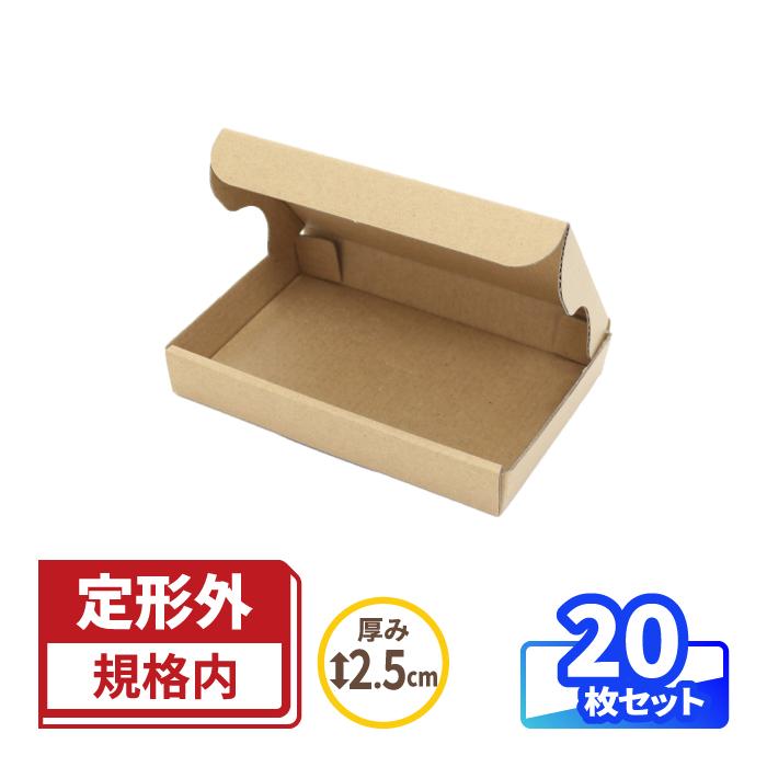アースダンボール 定形外郵便 箱 ダンボール ダンボール箱 小型 規格内