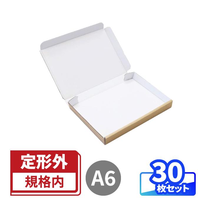 アースダンボール 定形外郵便 箱 ダンボール ダンボール箱 小型 A6