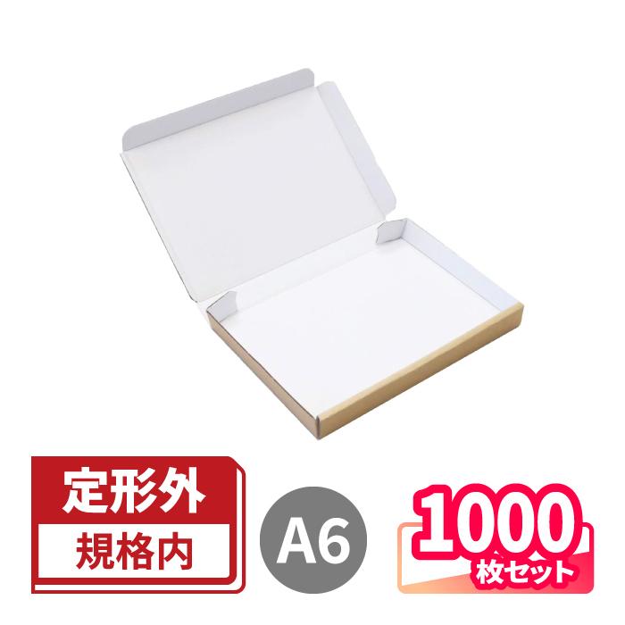 アースダンボール 定形外郵便 箱 ダンボール ダンボール箱 小型 A6