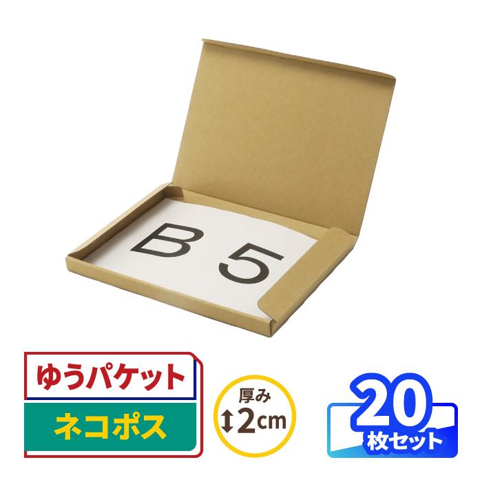 アースダンボール ネコポス ダンボール 段ボール箱 2.5センチ B5 定形