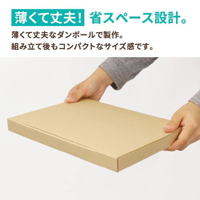 アースダンボール ネコポス 箱 3cm A4 発送 20枚 ｜297×215×26mm