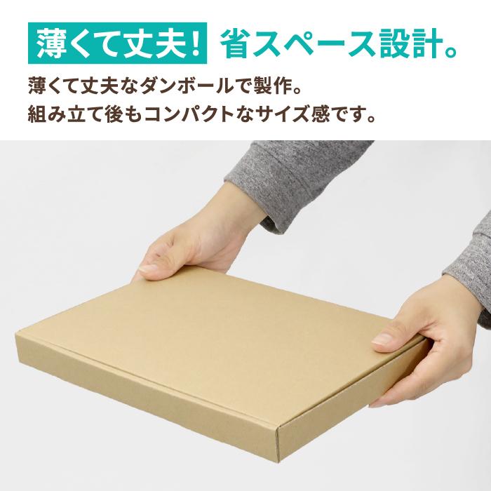 アースダンボール ネコポス 箱 3cm B5 発送 50枚 ｜267×192×26mm