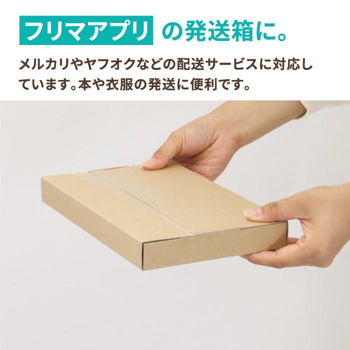 アースダンボール ネコポス 箱 3cm A5 発送 30枚 ｜227×158×25mm