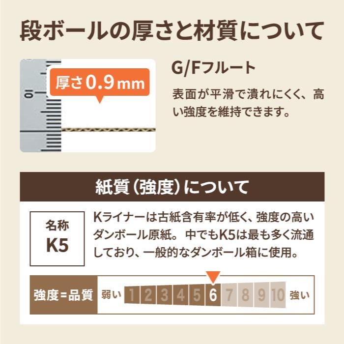 アースダンボール ダンボール 段ボール箱 B3 ポスターケース 60サイズ