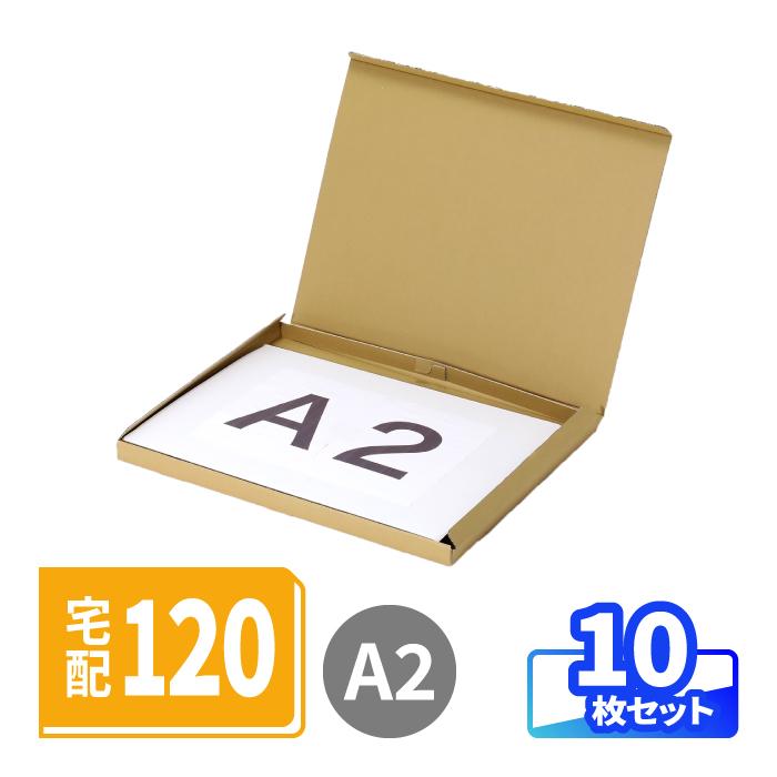 アースダンボール ダンボール 120サイズ A2 薄型 ギフト用段ボール箱