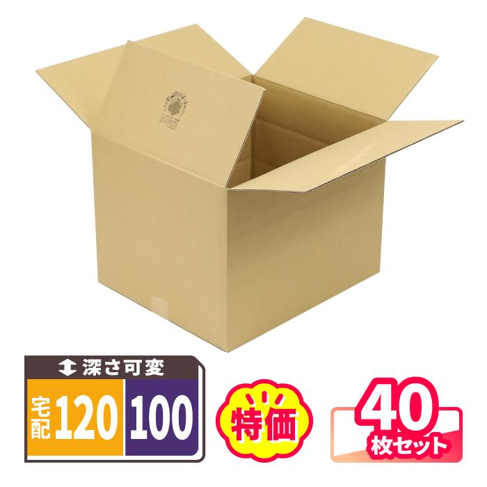 アースダンボール ダンボール 段ボール箱 120 サイズ 広告入り 引越し
