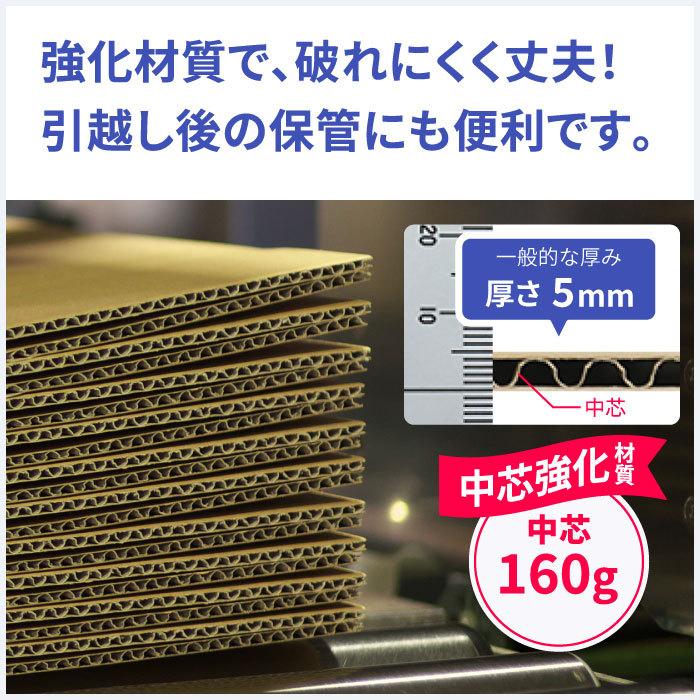 アースダンボール ダンボール 引越し用 100サイズ 120サイズ 各5枚 10