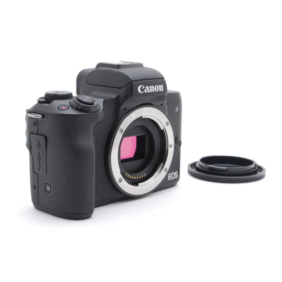 【美品】Canon キヤノン EOS Kiss M2 レンズキット ブラックカラー SD(32GB)カード、おまけ付 1ヶ月保証｜bestchoices｜04