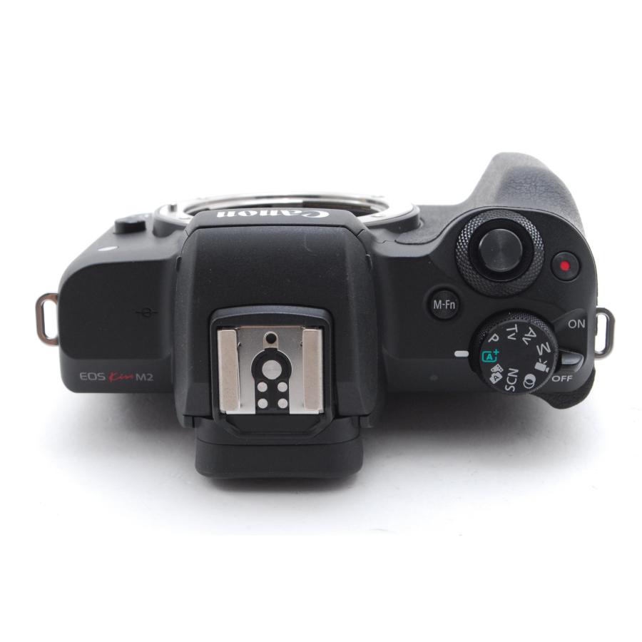 【美品】Canon キヤノン EOS Kiss M2 レンズキット ブラックカラー SD(32GB)カード、おまけ付 1ヶ月保証｜bestchoices｜08