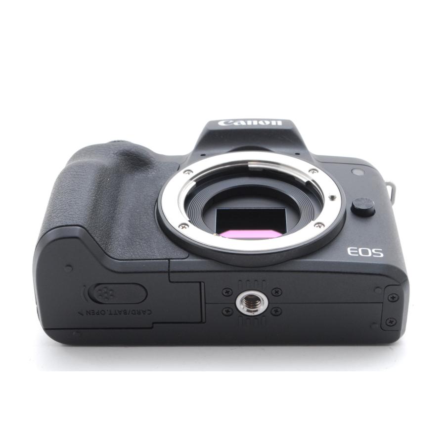 【美品】Canon キヤノン EOS Kiss M2 レンズキット ブラックカラー SD(32GB)カード、おまけ付 1ヶ月保証｜bestchoices｜09