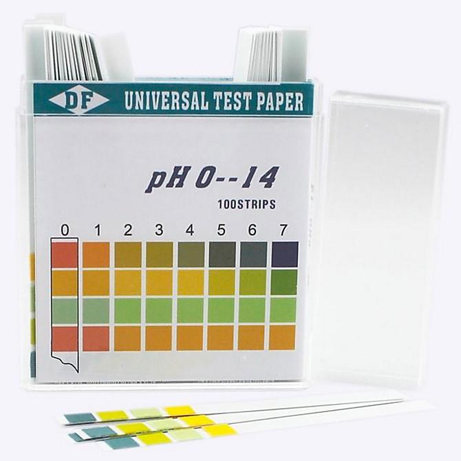 リトマス試験紙 pH 0-14 100個セット 業務用 まとめ買い pH試験紙（スティックタイプ） pH0-14 | ph試験紙 リトマス紙