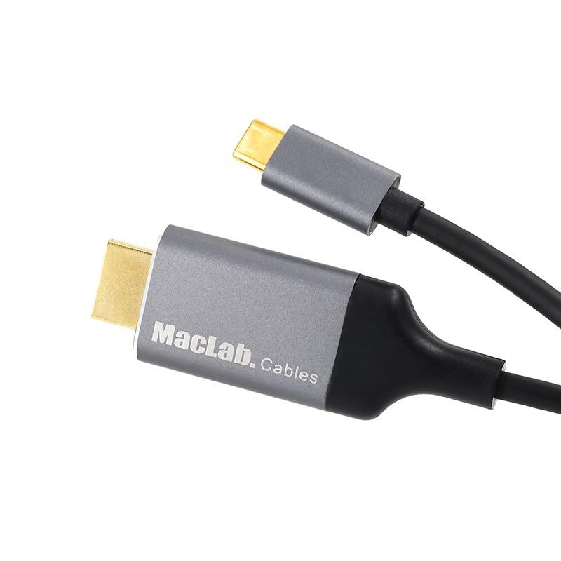 ケーブル HDMI タイプC TypeC 変換アダプター 1.8m MacLab. 4K 60Hz HDR対応 1年保証 USB HDMIケーブル USB-C Type-C Cタイプ C to コネクタ |L｜bestclick｜08
