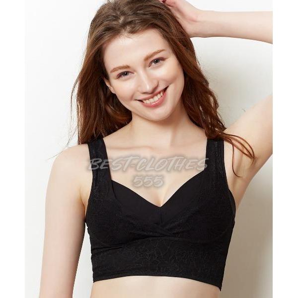 夜寄るブラコットン(ナイトブラ) ノンワイヤーブラジャー Heart3918ny711best clothes 通販 Yahoo