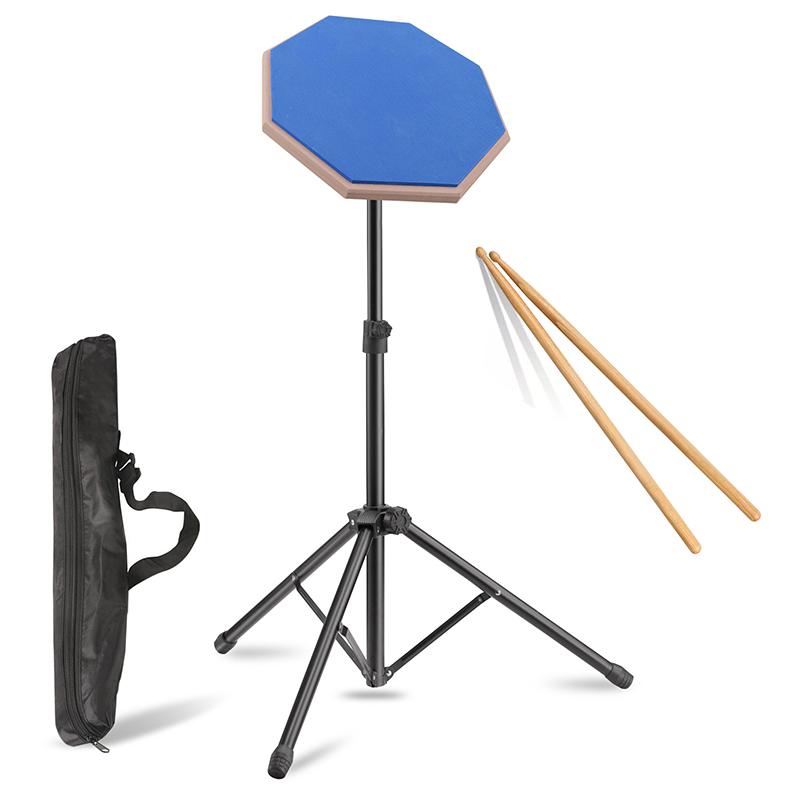 ドラム 練習パッド トレーニングパッド 8インチ 三本脚 スタンド