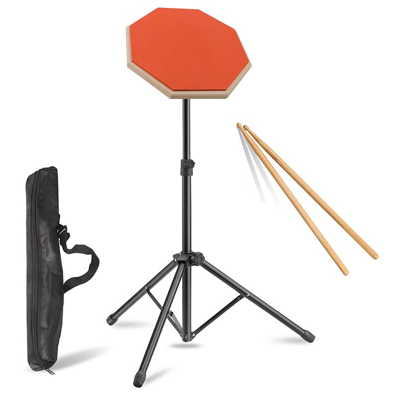 ドラム 練習パッド トレーニングパッド 8インチ 三本脚 スタンド