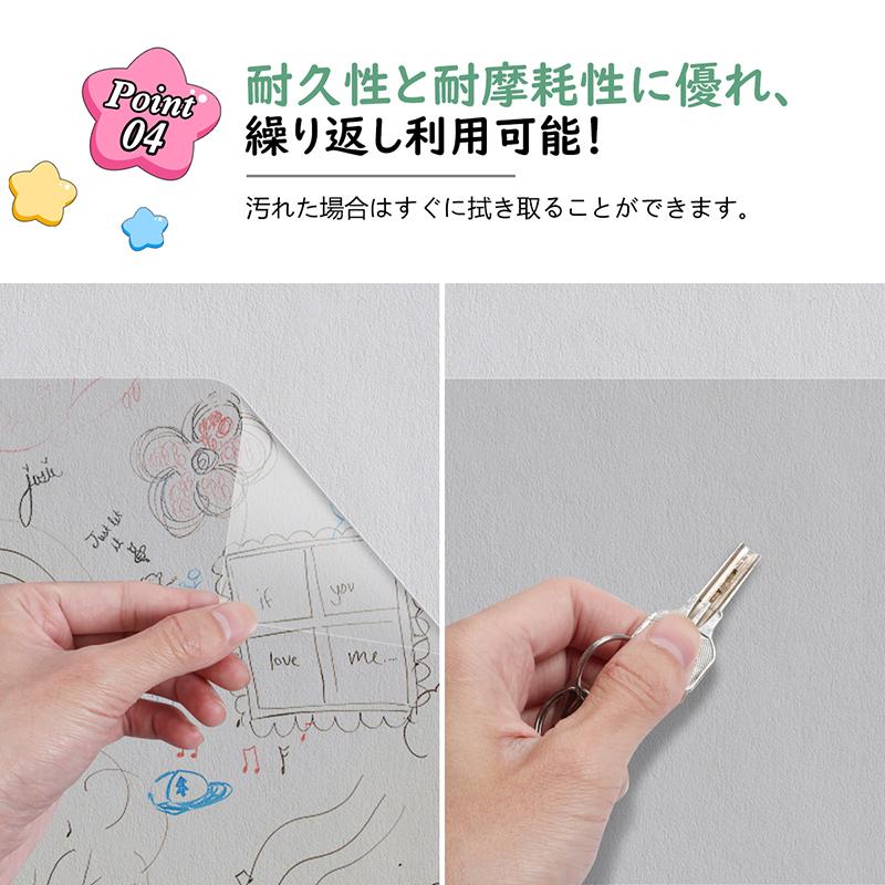 mina雑誌に掲載】壁紙 保護シート キッチンシート 透明 5m 汚れ